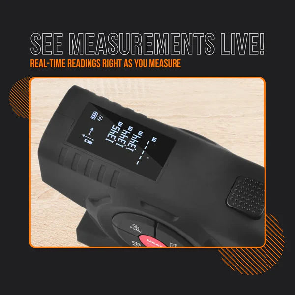 Precision Core's 3-in-1 Digital Laser Tape Measure